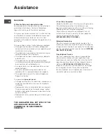 Предварительный просмотр 18 страницы Hotpoint MSZ 900 DF (UK) User Manual