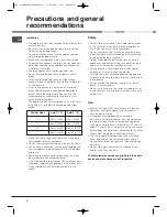 Preview for 4 page of Hotpoint MSZ801 User Manual