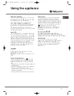 Preview for 11 page of Hotpoint MSZ801 User Manual