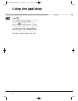 Preview for 12 page of Hotpoint MSZ801DF User Manual