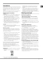 Preview for 5 page of Hotpoint MTAA 24S Operating Instructions Manual