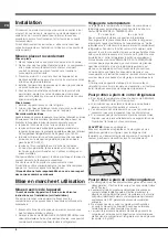 Preview for 8 page of Hotpoint MTAA 24S Operating Instructions Manual