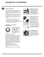 Preview for 4 page of Hotpoint MTM 081 F (TK)/HA Operating Instructions Manual