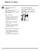 Preview for 6 page of Hotpoint MTM 081 F (TK)/HA Operating Instructions Manual