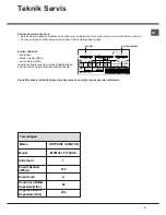 Preview for 9 page of Hotpoint MTM 081 F (TK)/HA Operating Instructions Manual