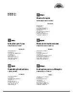 Предварительный просмотр 1 страницы Hotpoint MTM 0811 Series Operating Instructions Manual