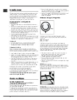 Предварительный просмотр 10 страницы Hotpoint MTM 0811 Series Operating Instructions Manual