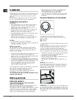 Предварительный просмотр 14 страницы Hotpoint MTM 0811 Series Operating Instructions Manual