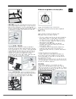 Предварительный просмотр 23 страницы Hotpoint MTM 0811 Series Operating Instructions Manual