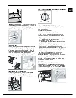 Предварительный просмотр 35 страницы Hotpoint MTM 0811 Series Operating Instructions Manual