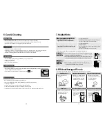 Предварительный просмотр 7 страницы Hotpoint MTZ 522 NF Instruction Manual