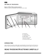 Предварительный просмотр 2 страницы Hotpoint MWH 2824 Operating Instructions Manual