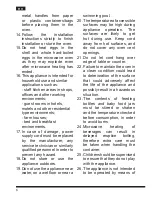 Предварительный просмотр 6 страницы Hotpoint MWH 2824 Operating Instructions Manual