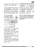 Предварительный просмотр 9 страницы Hotpoint MWH 2824 Operating Instructions Manual