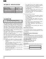 Preview for 18 page of Hotpoint MWH 30243 B Operating Instructions Manual