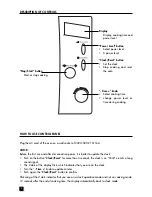 Предварительный просмотр 8 страницы Hotpoint MWH211 Instructions For Installation And Use Manual