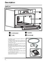 Предварительный просмотр 6 страницы Hotpoint MWH434AX Instructions For Use Manual