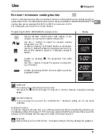 Предварительный просмотр 21 страницы Hotpoint MWH434AX Instructions For Use Manual