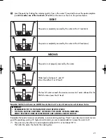 Предварительный просмотр 21 страницы Hotpoint MWHZ33 Instructions For Installation And Use Manual