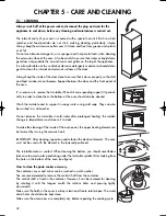 Предварительный просмотр 32 страницы Hotpoint MWHZ33 Instructions For Installation And Use Manual