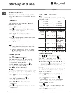 Предварительный просмотр 8 страницы Hotpoint MWX 222.1 X Instructions For Use Manual