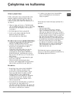 Предварительный просмотр 5 страницы Hotpoint MZAA 1 (TK).1 Operating Instructions Manual