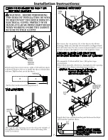 Preview for 7 page of Hotpoint NBXR333GGWW - 6.0 cu. Ft. Gas Dryer Installation Instructions Manual