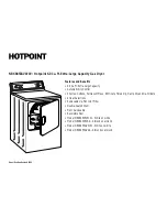 Preview for 2 page of Hotpoint NBXR453EVAA Specification