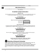 Preview for 10 page of Hotpoint NCD 191 I Operating Instructions Manual