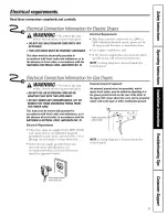 Preview for 9 page of Hotpoint NLL113 Owner'S Manual And Installation Instructions