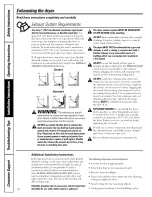 Preview for 10 page of Hotpoint NLL113 Owner'S Manual And Installation Instructions