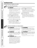 Preview for 14 page of Hotpoint NLL113 Owner'S Manual And Installation Instructions