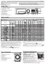 Предварительный просмотр 1 страницы Hotpoint NM111044WCAUKN Quick Manual