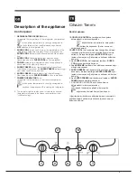 Предварительный просмотр 3 страницы Hotpoint NMBL 19 Series Operating Instructions Manual