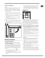 Предварительный просмотр 7 страницы Hotpoint NMBL 19 Series Operating Instructions Manual