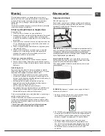 Предварительный просмотр 11 страницы Hotpoint NMBL 19 Series Operating Instructions Manual