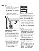 Предварительный просмотр 12 страницы Hotpoint NMBL 19 Series Operating Instructions Manual