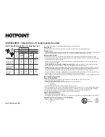 Preview for 2 page of Hotpoint NVLR333EVAA Specification