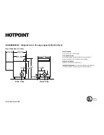 Hotpoint NVLR333EVWW Specification предпросмотр