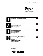 Hotpoint NWSR473 Owner'S Manual preview