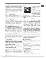 Предварительный просмотр 17 страницы Hotpoint OK 1037ELDP.20 X/HA S Operating Instructions Manual