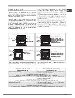 Предварительный просмотр 29 страницы Hotpoint OK 1037ELDP.20 X/HA S Operating Instructions Manual