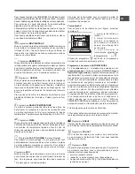 Предварительный просмотр 47 страницы Hotpoint OK 1037ELDP.20 X/HA S Operating Instructions Manual