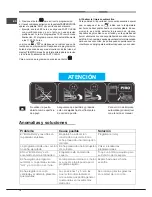 Предварительный просмотр 72 страницы Hotpoint OK 1037ELDP.20 X/HA S Operating Instructions Manual