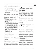 Предварительный просмотр 79 страницы Hotpoint OK 1037ELDP.20 X/HA S Operating Instructions Manual