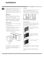 Предварительный просмотр 2 страницы Hotpoint OS 897D C HP Operating Instructions Manual