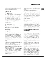 Предварительный просмотр 9 страницы Hotpoint OS 897D P IX/HP Operating Instructions Manual