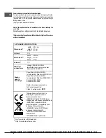 Предварительный просмотр 6 страницы Hotpoint OSD89EDE Operating Instructions Manual