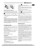 Предварительный просмотр 9 страницы Hotpoint OSHS89EDP Operating Instructions Manual