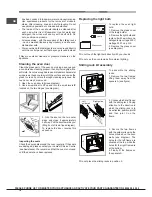 Предварительный просмотр 18 страницы Hotpoint OSHS89EDP Operating Instructions Manual